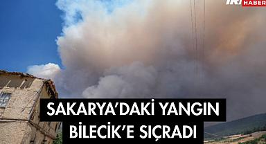 Alevler Bilecik'e Sıçradı