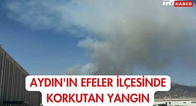Aydın'ın Efeler İlçesinde Korkutan Yangın