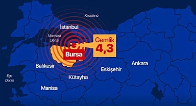 Bursa Gemlik'te Korkutan Deprem! İstanbul'da da Hissedildi