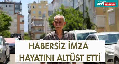Habersiz İmza Hayatını Altüst Etti