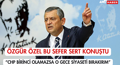 Özgür Özel Bu Sefer Sert Konuştu