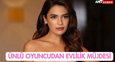 Ünlü Oyuncudan Evlilik Müjdesi