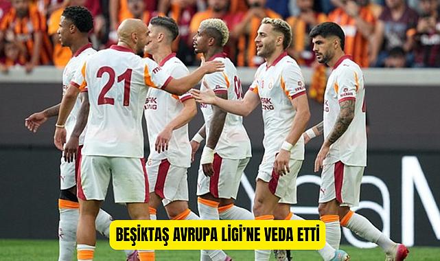 Beşiktaş Avrupa Ligi'ne Veda Etti