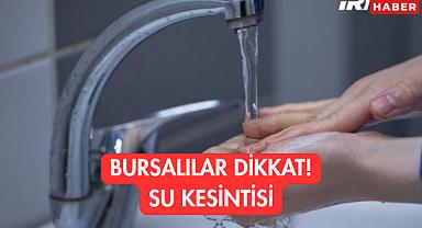 Bursalılar Dikkat! Nilüfer Doğanköy'de 7 Ağustos'ta 9 Saatlik Planlı Su Kesintisi