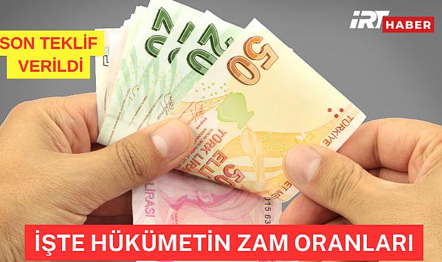 Memur zammı için hükümetten son teklif! 2026 ve 2027 için oranlar açıklandı