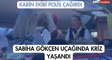 Sabiha Gökçen Uçağında Kriz Yaşandı