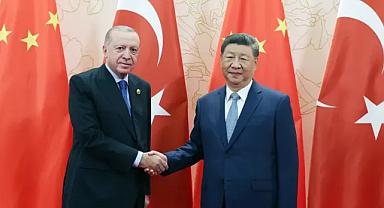 Şanghay'da kritik zirve: Erdoğan, Şi Cinping ile görüştü!