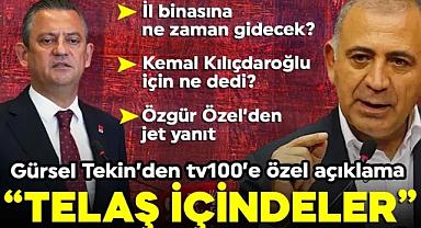 CHP'de hareketli saatler: Gürsel Tekin'den yeni açıklama, Özgür Özel'den jet yanıt
