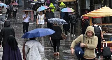 Meteoroloji'den uyarı: İstanbul dahil birçok ilde sağanak ve gök gürültülü yağış bekleniyor!