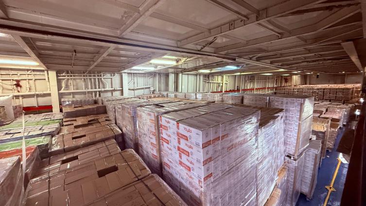 Gazze'ye yardım taşıyan 17. İyilik Gemisi Mısır'a yaklaştı