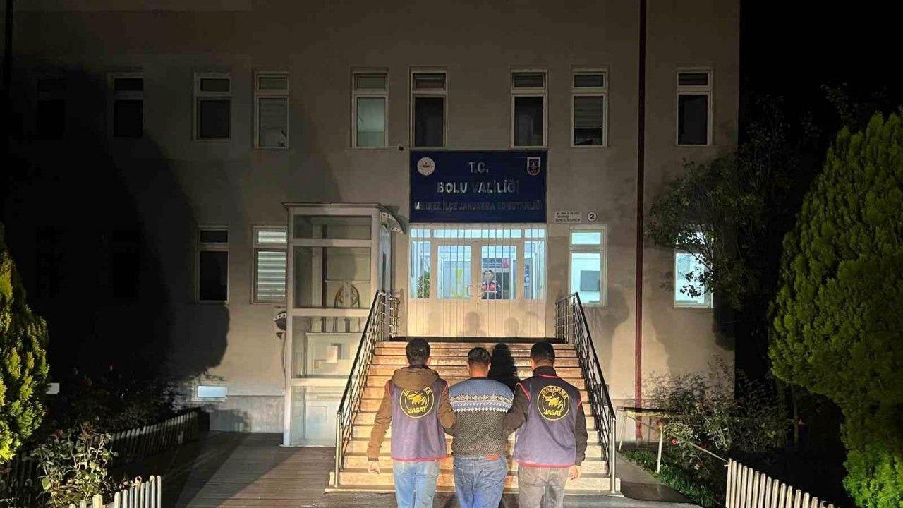 Bolu’da 13 yıl mutlaklaşmış mahpus cezası bulunan aranan şahıs yakalandı