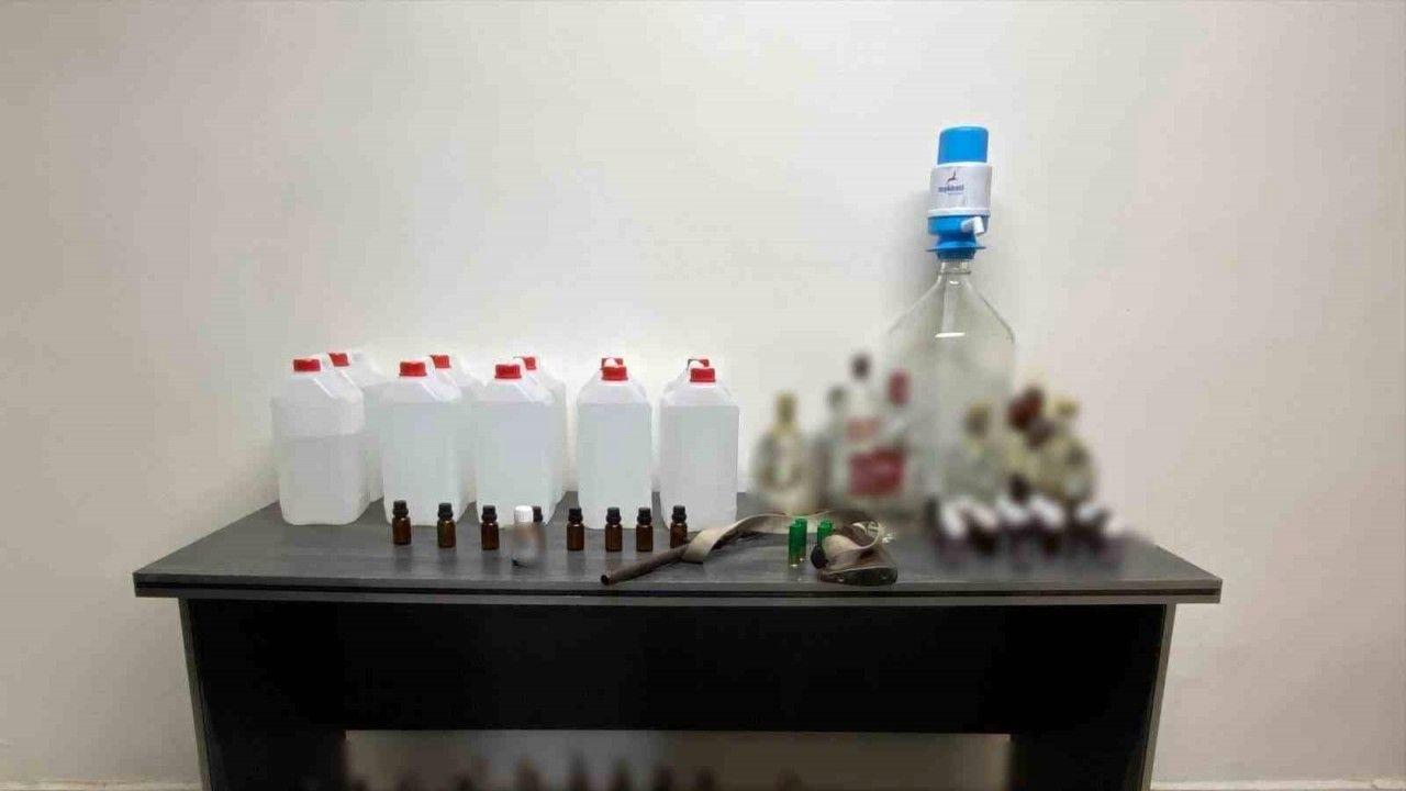 Bolu’da kaçak içki operasyonu: 1 gözaltı
