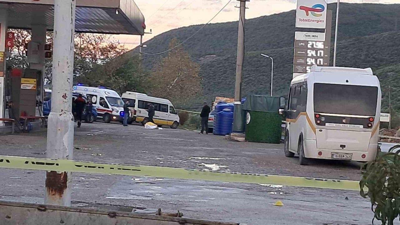 Bursa’da benzinlikte silahlı çatışma: 1 meyyit, 1 yaralı