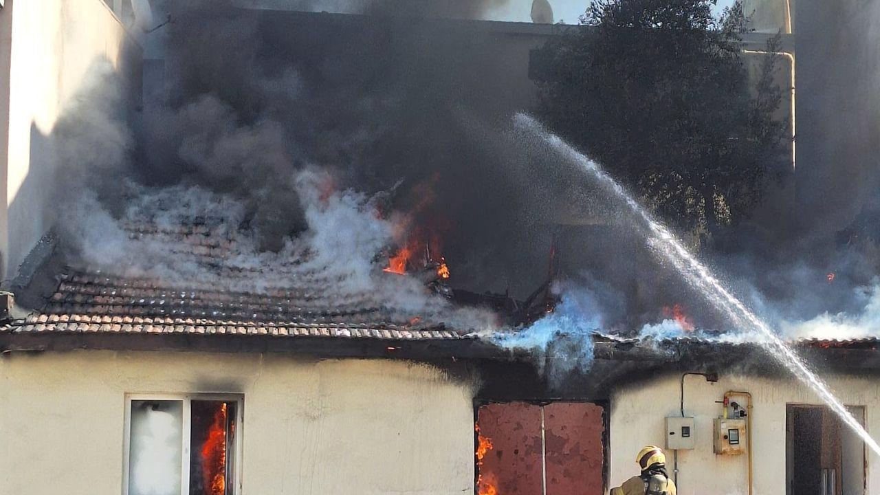 Bursa'da meskende çıkan yangın paniğe yol açtı