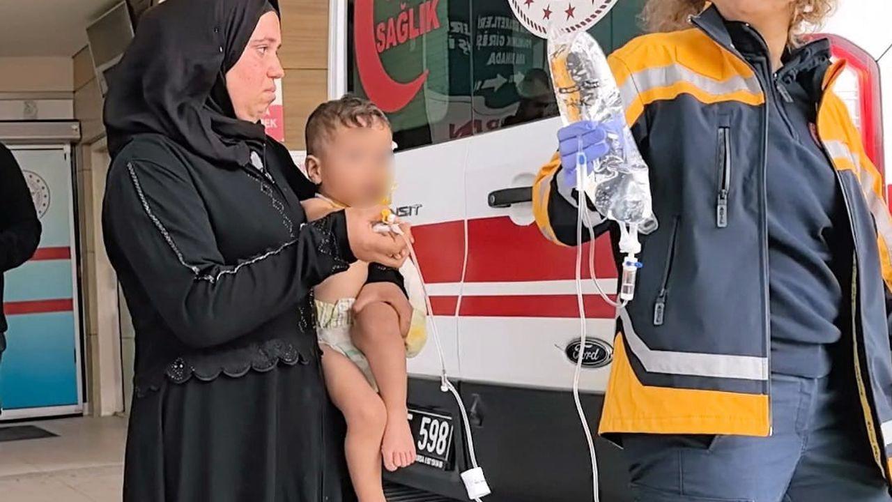 Bursa'da oyun oynarken ateşe düşen çocuk ağır yaralandı