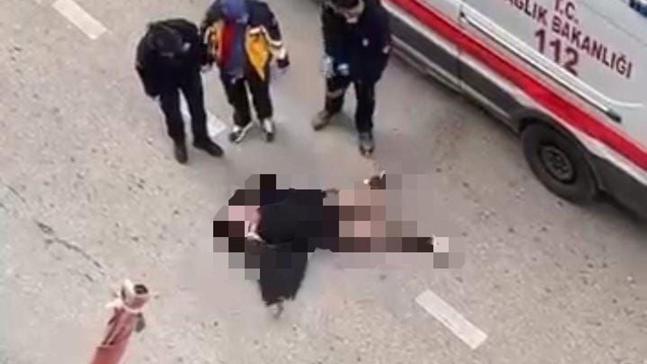 Bursa'da yol ortasında sinir krizi geçiren kadın, ekipleri alarma geçirdi