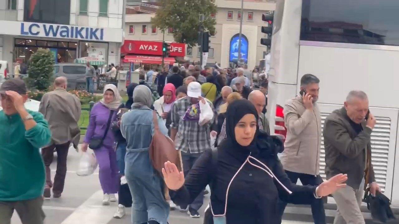Bursalılar ayakta durmakta zorlandı