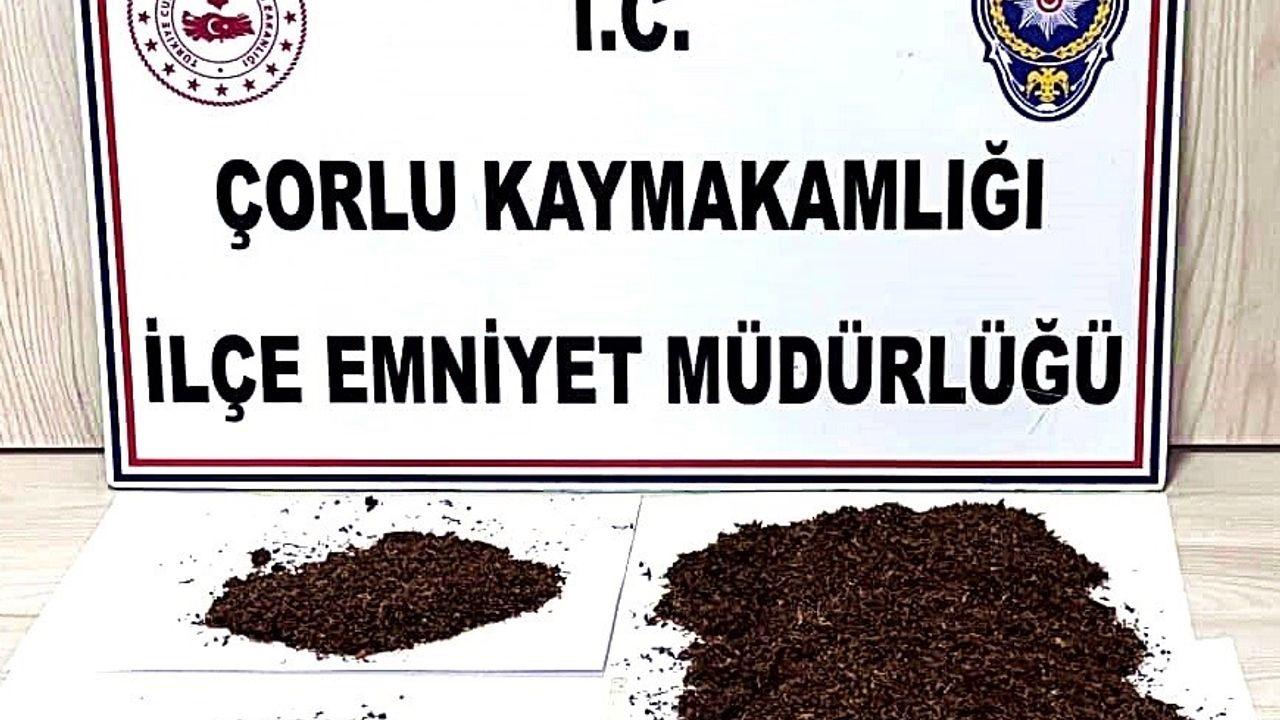 Çorlu’da uyuşturucu operasyonu: 1 tutuklama