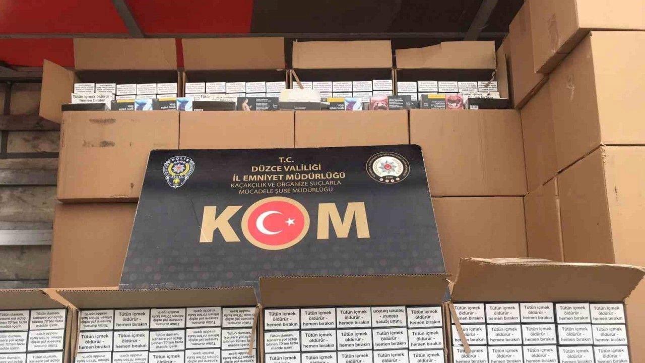 Düzce’de kaçakçılara göz açtırılmıyor