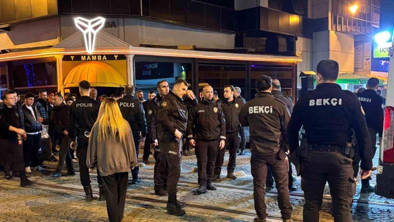 Eğlence mekanındaki kavga kanlı bitti: 2 yaralı