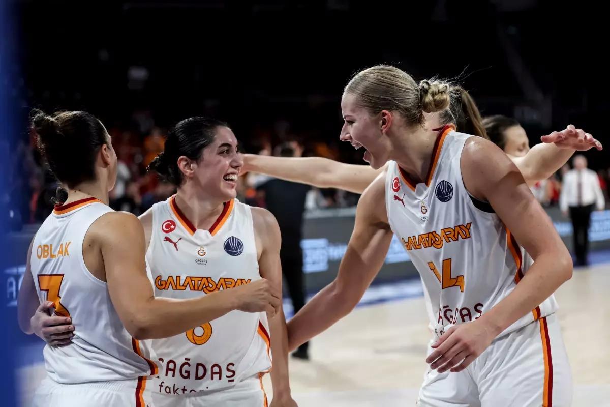 Galatasaray Bayan Basketbol Grubu Euroleague'de Kazandı