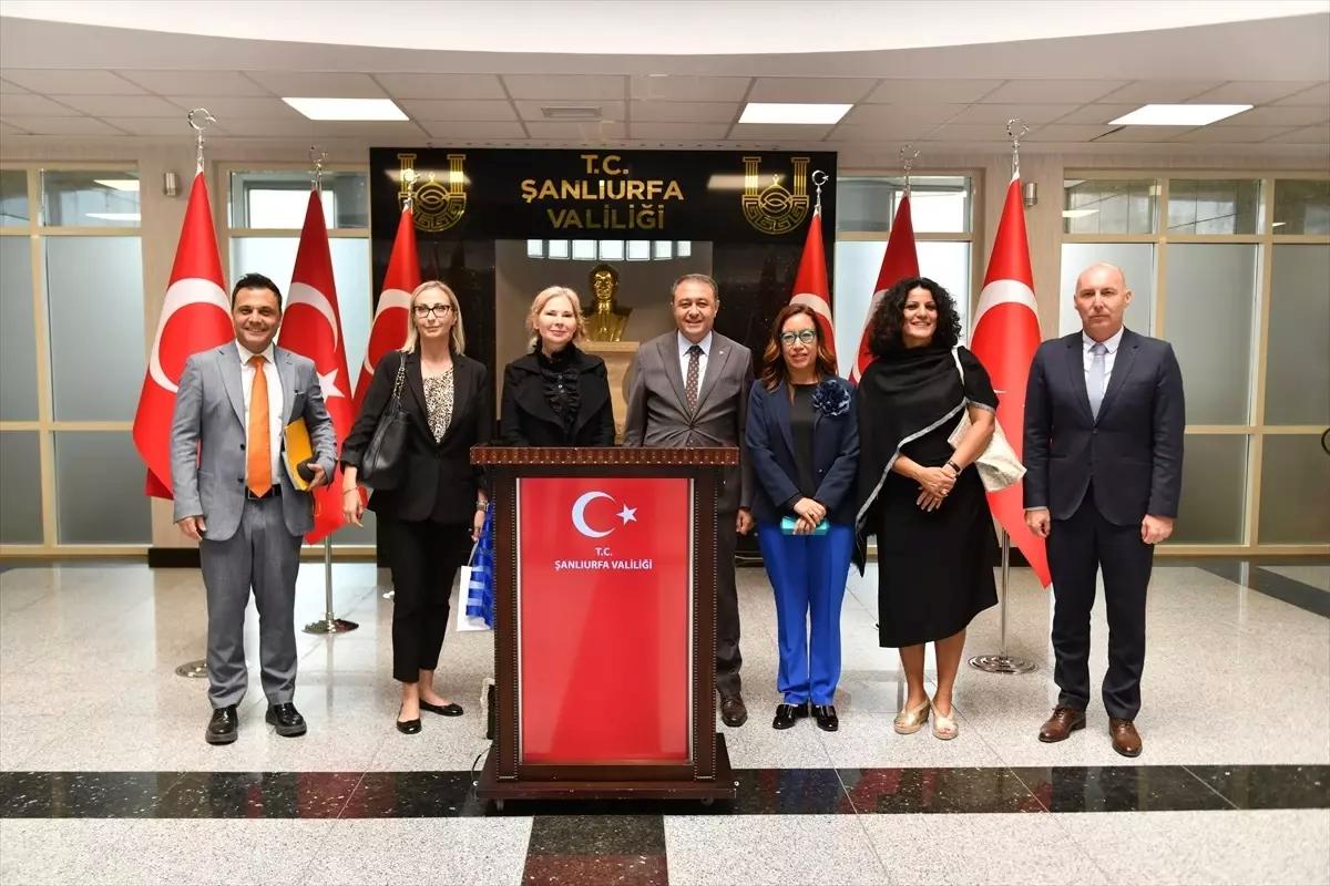 İsveç Büyükelçisi Şanlıurfa'yı Ziyaret Etti