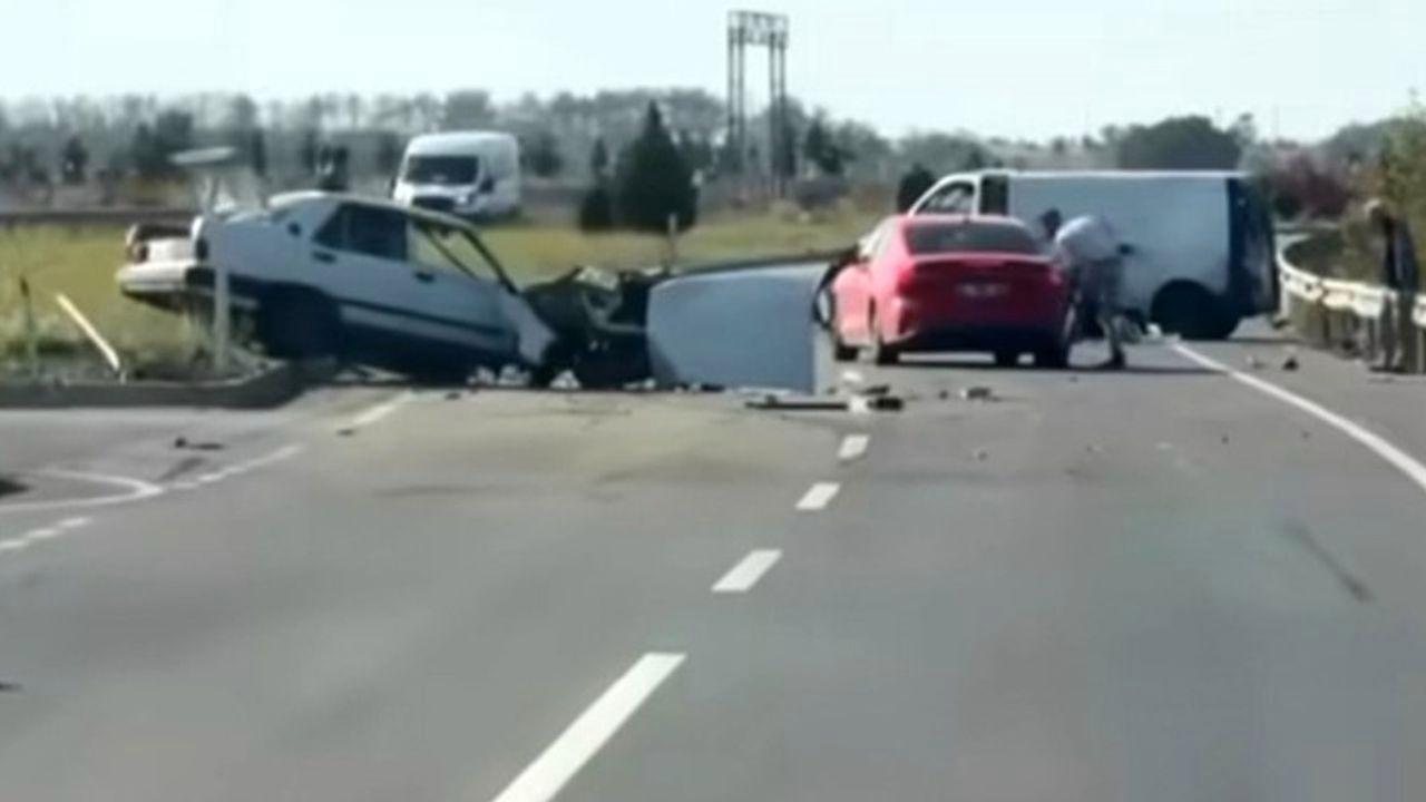 Kırklareli’nde trafik kazası: 4 yaralı