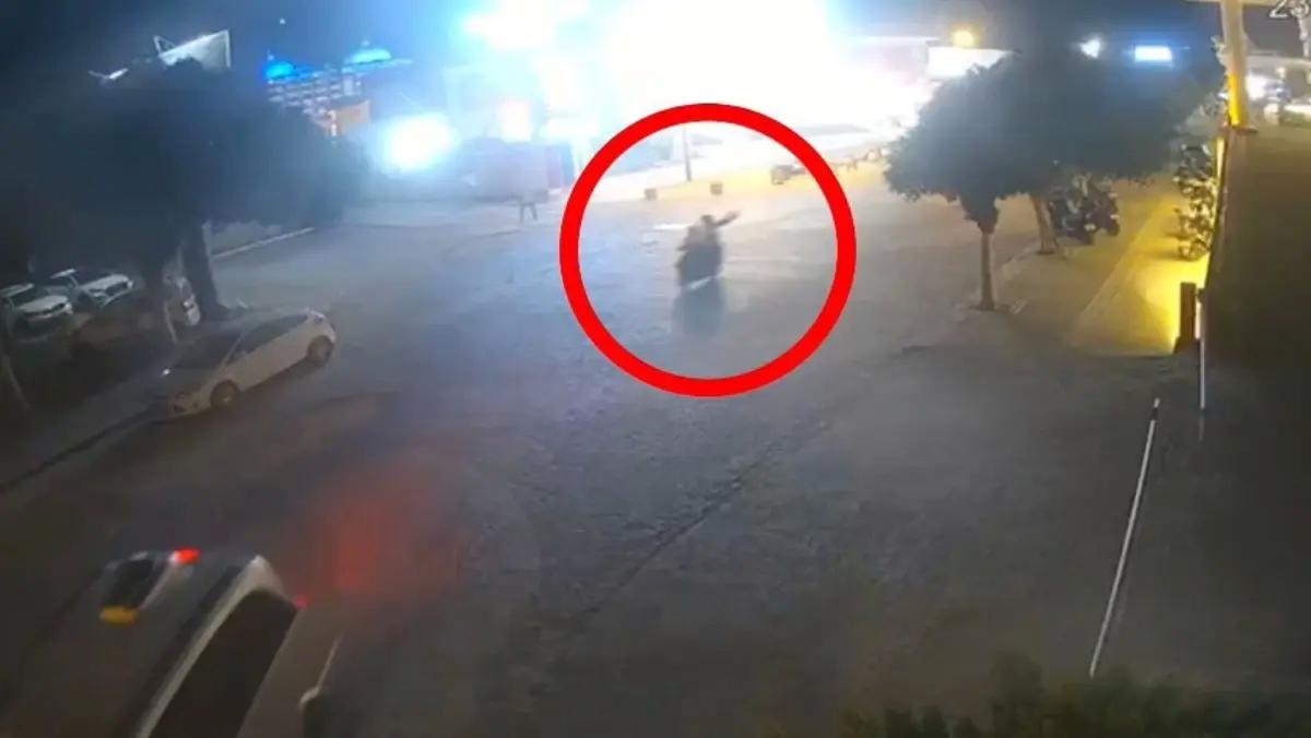 Manavgat'ta Silahlı Hücum Güvenlik Kamerasında