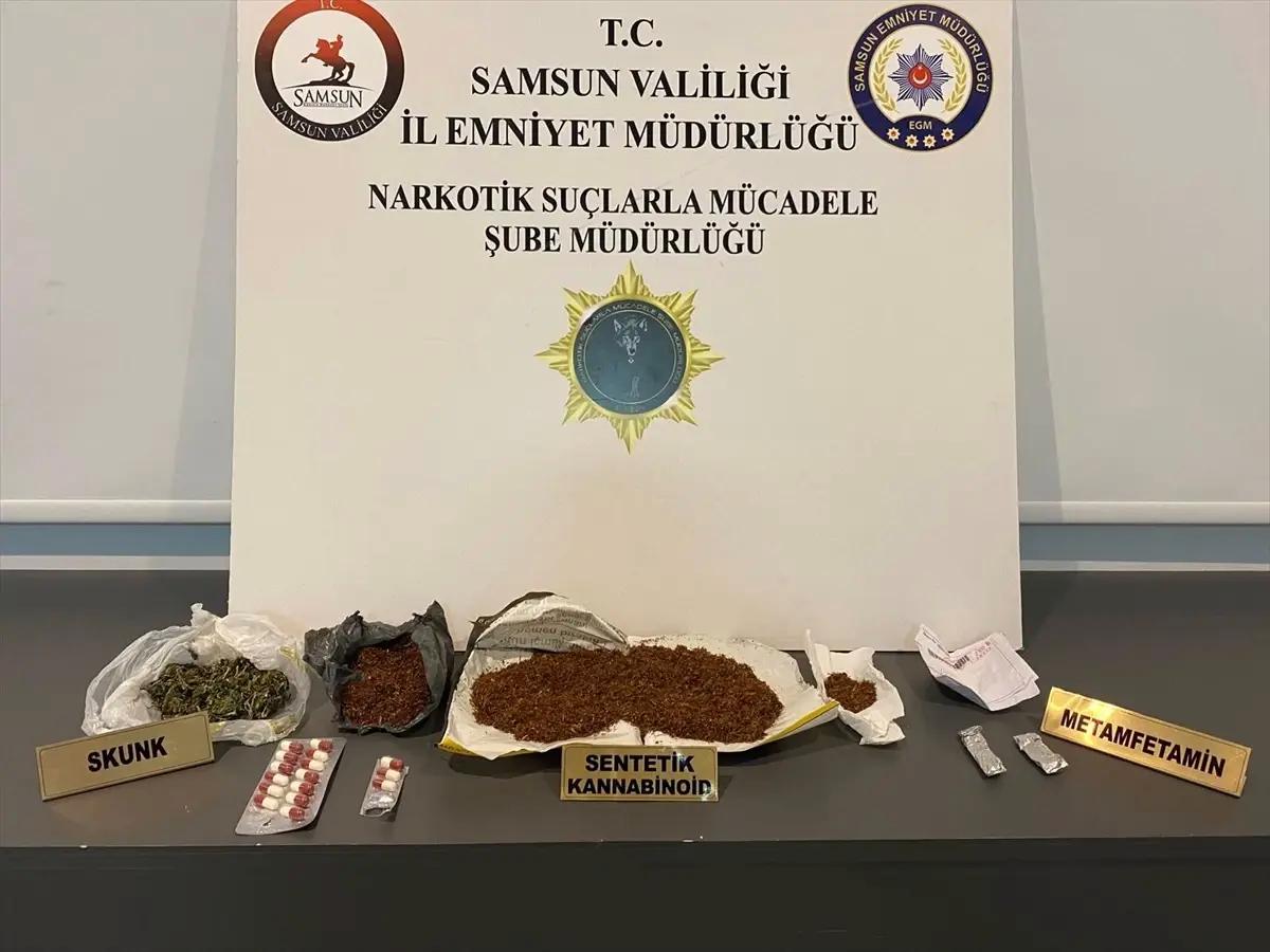 Samsun'da Uyuşturucu Operasyonu: 3 Gözaltı