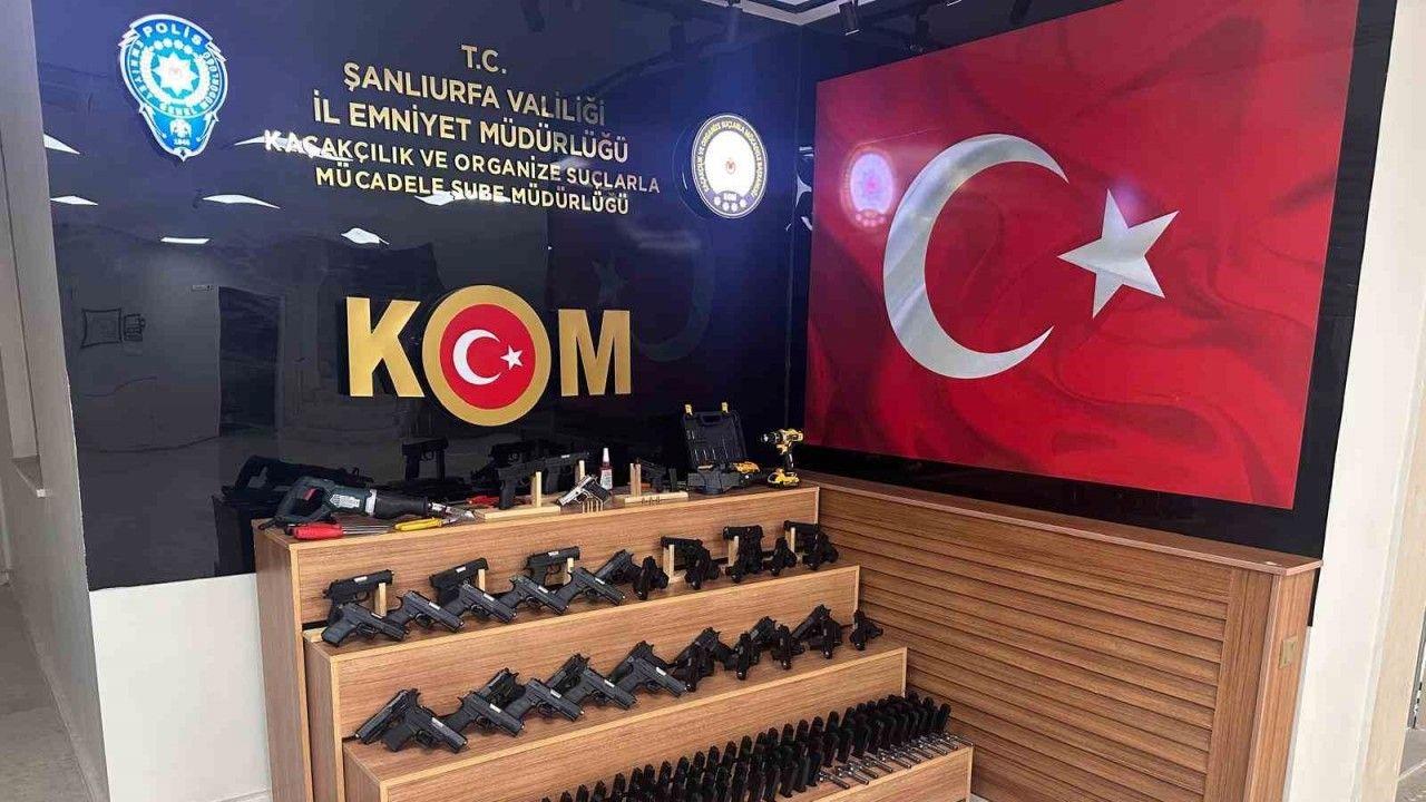 Şanlıurfa’da 37 ruhsatsız silah ele geçirildi: 3 gözaltı