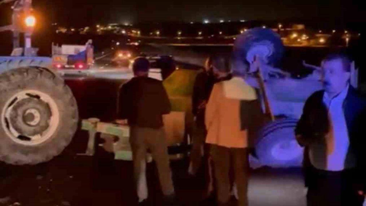 Siirt’te hafif ticari araç ile traktör çarpıştı: 2 yaralı