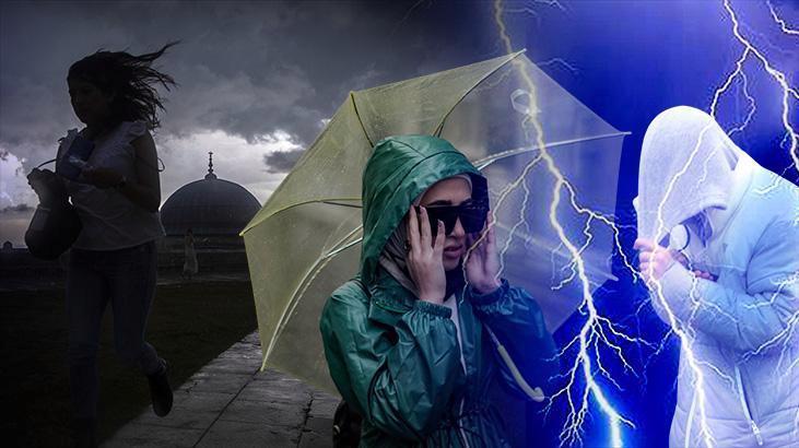 Son dakika... Çok kuvvetli olacak! Meteoroloji'den 4 ilde turuncu, 16 ilde sarı kodlu uyarı