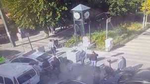 1 milyon liralık dolandırıcılık girişimi güvenlik kamerasına böyle yansıdı