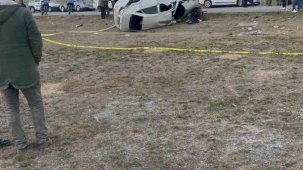 15 yaşındaki şoförün öldüğü kaza güvenlik kamerasında