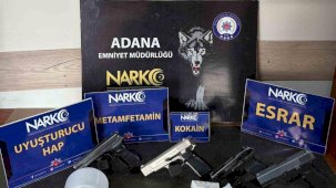 Adana’da uyuşturucu operasyonu: 5 tutuklama
