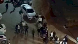 Adıyaman’da sopa, tekme ve yumruklu arbede anları kamerada