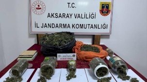 Aksaray’da 4 kilo esrarla yakalanan şahıs tutuklandı