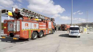 Aksaray’da akaryakıt istasyonundaki yangın korkuttu