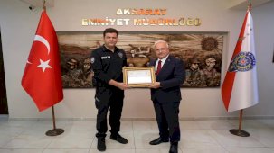 Alkollü şoföre tehdit ve direnme: Polisler ödüllendirildi