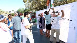 ALKÜ'den Filistin İçin İmza Kampanyası