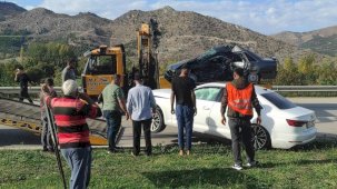 Amasya’da kazada yaralanan başpolisten acı haber