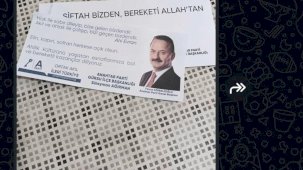 Anahtar Parti'den Gürsu'da esnafa siftah parası!