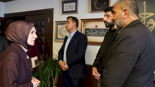 Bakan Göktaş, Rojin Kabaiş'in ailesiyle bir araya geldi