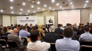 BALKANTÜRKSİAD İhracat Genel Müdürü Kılıçkaya'yı ağırladı