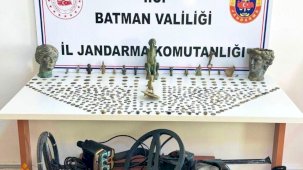 Batman’da tarihi eser operasyonu: 1 gözaltı