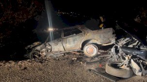 Bursa’da dehşetli kaza: Araç alev aldı, yangın ormana sıçradı