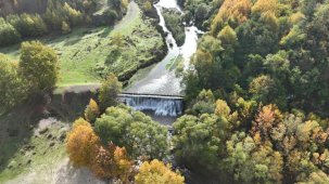 Bursa'da kuruyan dereler, yağmur ile akmaya başladı