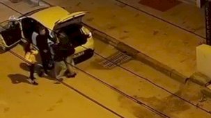 Bursa’da tartıştığı kadını yerde sürükledi: O anlar kamerada