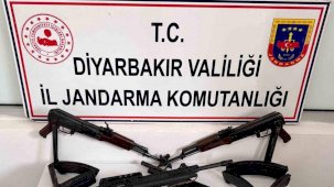 Diyarbakır’da kaçakçılık operasyonunda çok sayıda silah ele geçirildi: 6 gözaltı