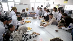 Engelli Öğrencilere Pasta Eğitimi